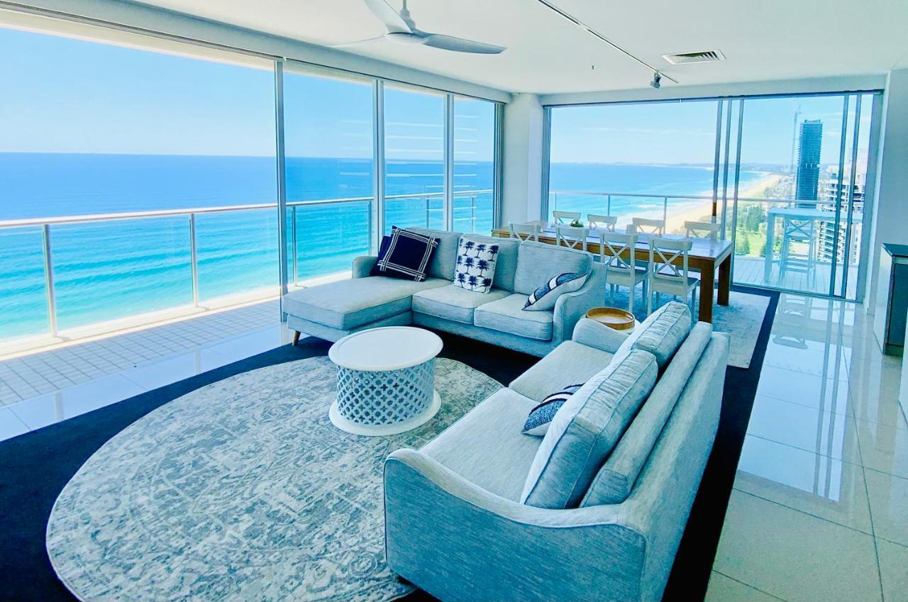 Air On Broadbeach Beachfront 2Level Stunning Apartment With 180 Degree Views Голд-Кост Екстер'єр фото