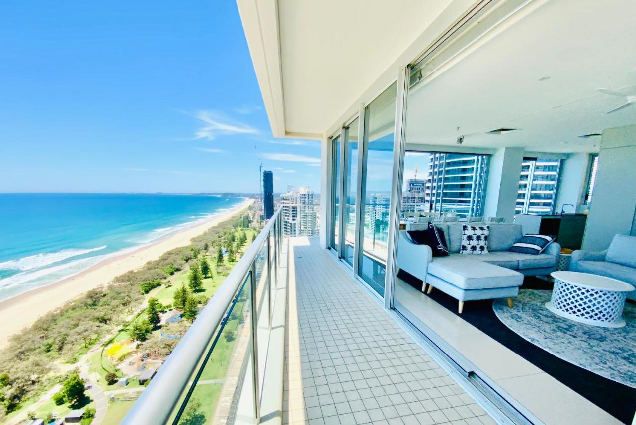 Air On Broadbeach Beachfront 2Level Stunning Apartment With 180 Degree Views Голд-Кост Екстер'єр фото